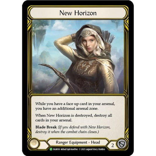 Image for New Horizon (Golden) - FAB050 (FAB050) (PR) - Flesh and Blood TCG