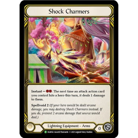 Image for Shock Charmers (Golden) - FAB054 (FAB054) (PR) - Flesh and Blood TCG