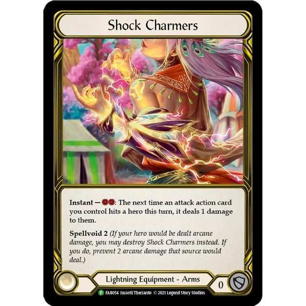 Image for Shock Charmers (Golden) - FAB054 (FAB054) (PR) - Flesh and Blood TCG