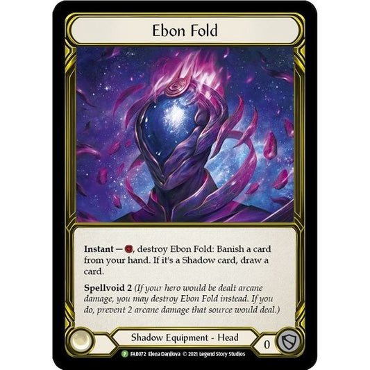 Image for Ebon Fold (Golden) - FAB072 (FAB072) (PR) - Flesh and Blood TCG