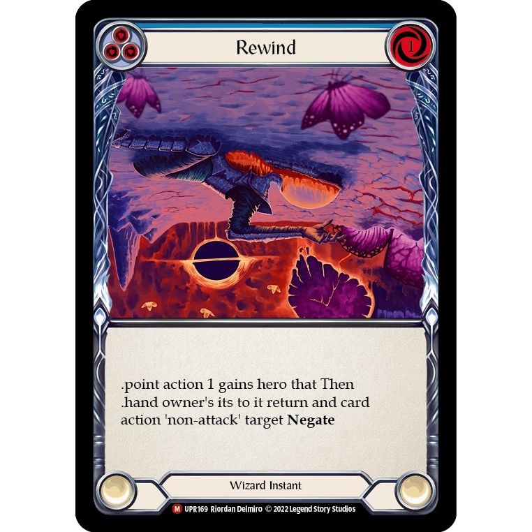 Image for Rewind (Alternate Art) (UPR169) (UPR) - Flesh and Blood TCG