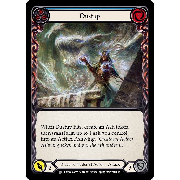 Image for Dustup (Blue) (UPR026) (UPR) - Flesh and Blood TCG