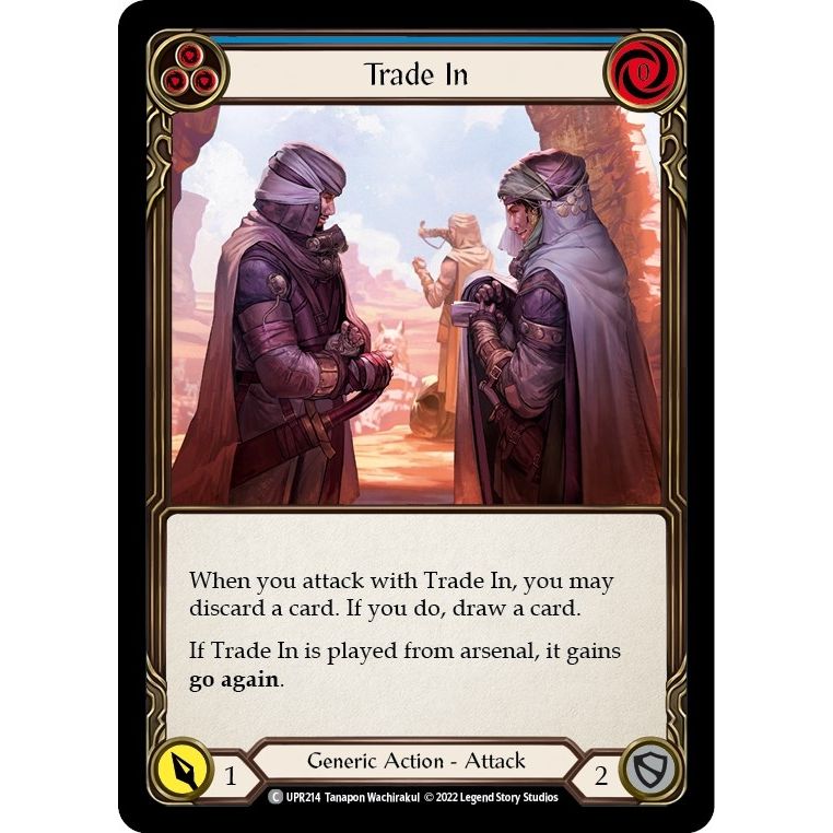 Image for Trade In (Blue) (UPR214) (UPR) - Flesh and Blood TCG
