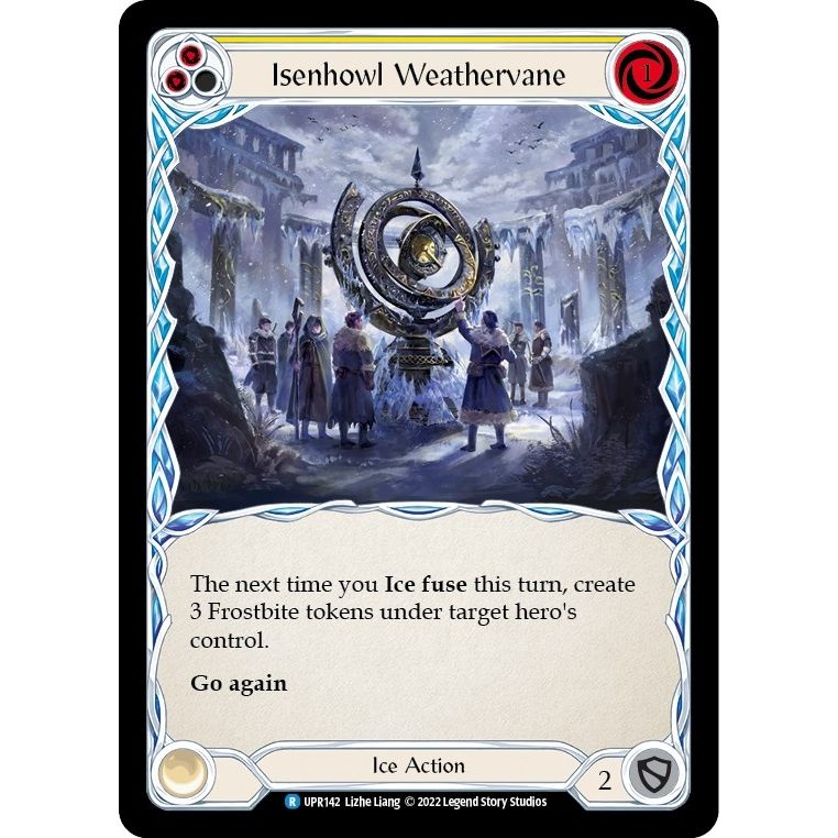 Image for Isenhowl Weathervane (Yellow) (UPR142) (UPR) - Flesh and Blood TCG