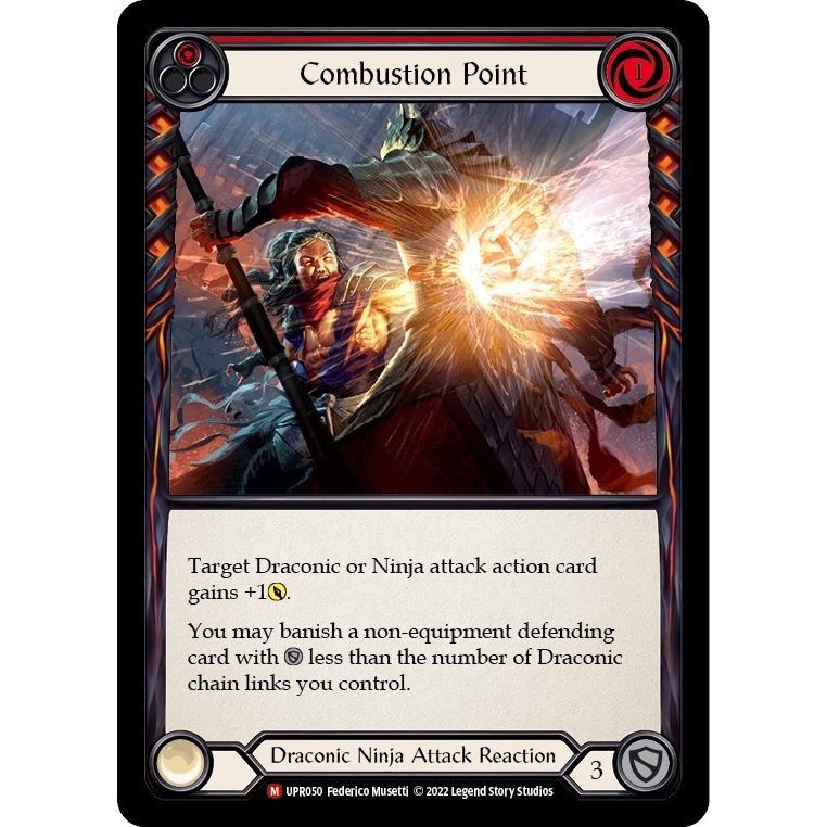 Image for Combustion Point (UPR050) (UPR) - Flesh and Blood TCG