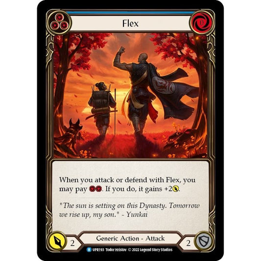 Image for Flex (Blue) (UPR193) (UPR) - Flesh and Blood TCG