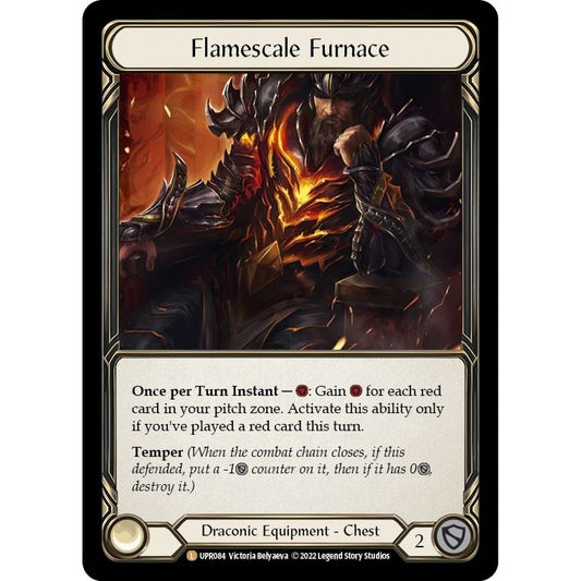 Image for Flamescale Furnace (UPR084) (UPR) - Flesh and Blood TCG