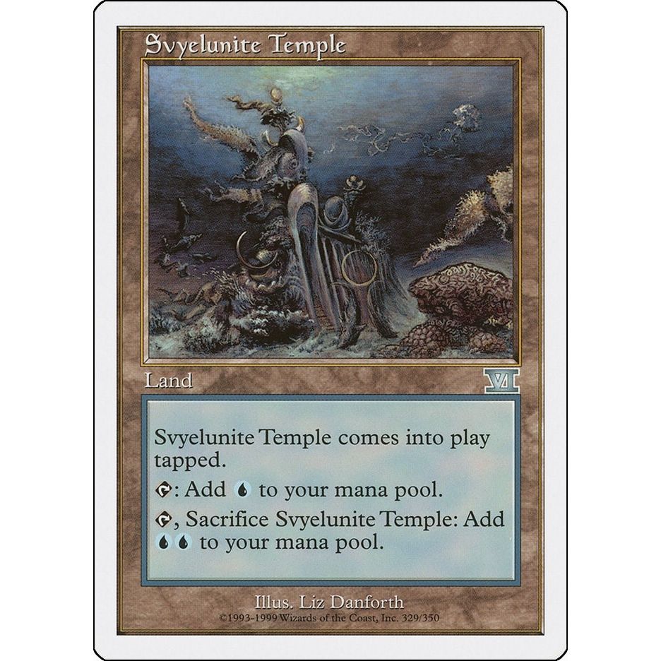 Image for Svyelunite Temple (329) (6ED) - Magic: The Gathering