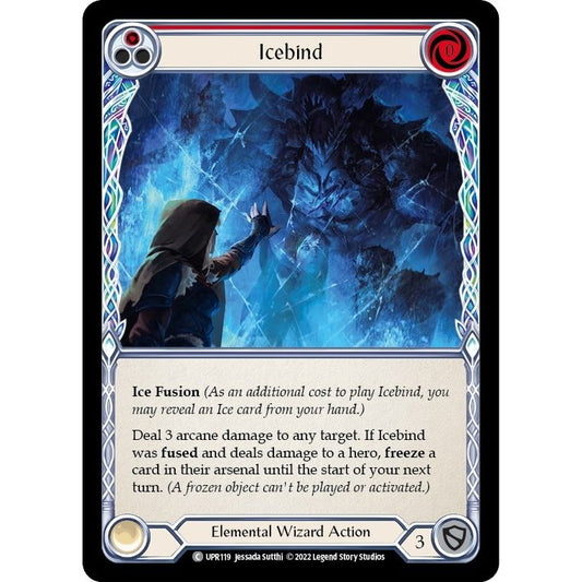 Image for Icebind (Red) (UPR119) (UPR) - Flesh and Blood TCG