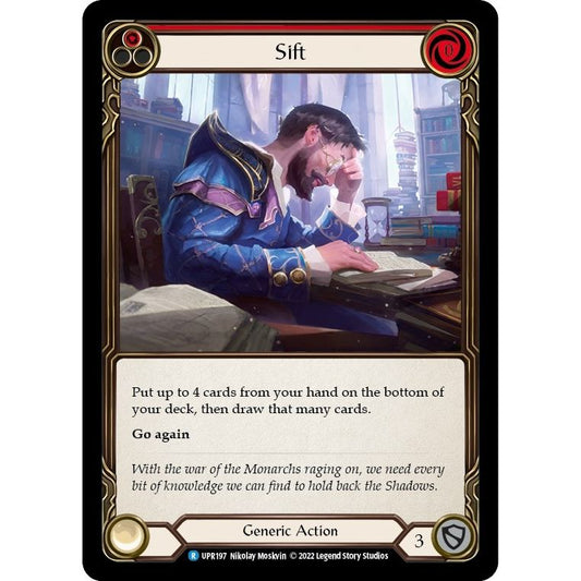 Image for Sift (Red) (UPR197) (UPR) - Flesh and Blood TCG