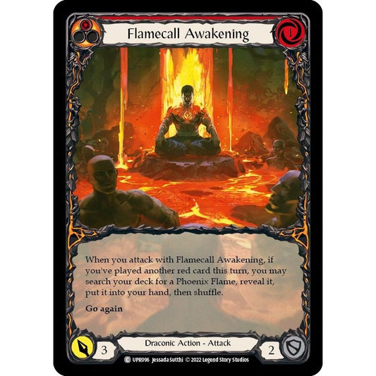 Image for Flamecall Awakening (Extended Art) (UPR096) (UPR) - Flesh and Blood TCG
