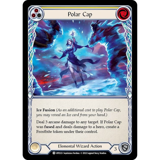 Image for Polar Cap (Yellow) (UPR123) (UPR) - Flesh and Blood TCG