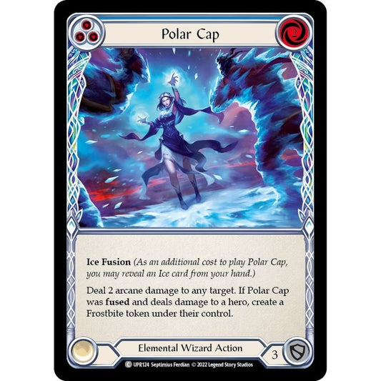 Image for Polar Cap (Blue) (UPR124) (UPR) - Flesh and Blood TCG