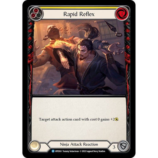 Image for Rapid Reflex (Yellow) (UPR163) (UPR) - Flesh and Blood TCG