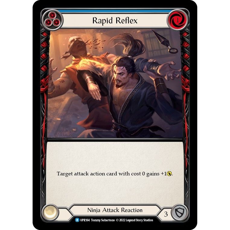Image for Rapid Reflex (Blue) (UPR164) (UPR) - Flesh and Blood TCG