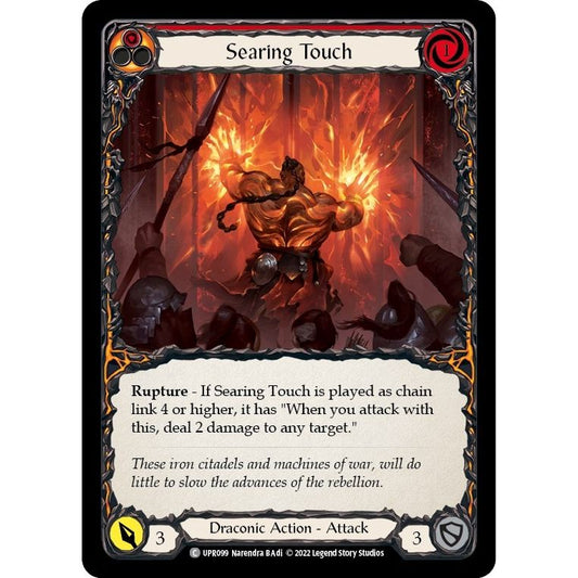 Image for Searing Touch (UPR099) (UPR) - Flesh and Blood TCG