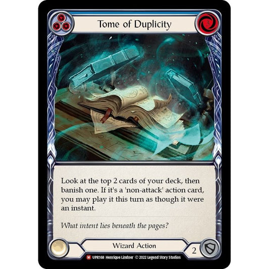Image for Tome of Duplicity (UPR168) (UPR) - Flesh and Blood TCG
