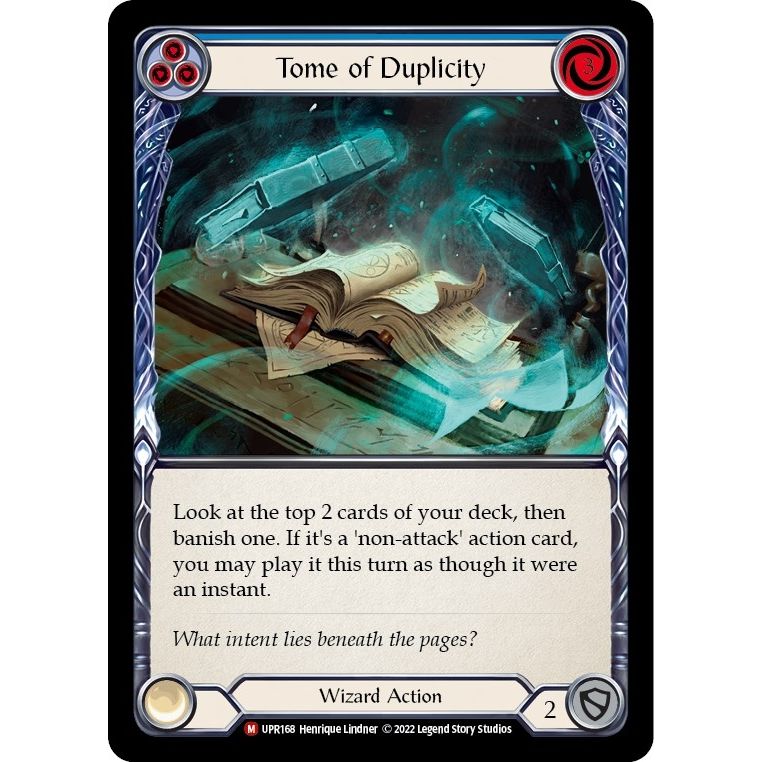 Image for Tome of Duplicity (UPR168) (UPR) - Flesh and Blood TCG