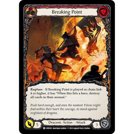 Image for Breaking Point (UPR093) (UPR) - Flesh and Blood TCG
