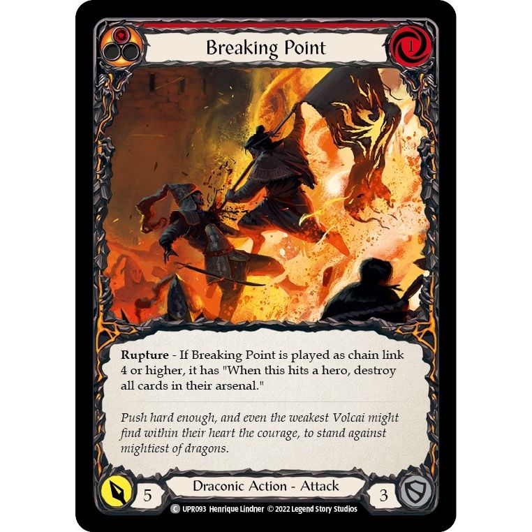Image for Breaking Point (UPR093) (UPR) - Flesh and Blood TCG