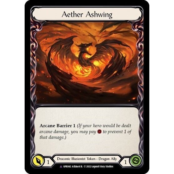 Image for Ash (Marvel) // Aether Ashwing (Marvel) (UPR043) (UPR) - Flesh and Blood TCG