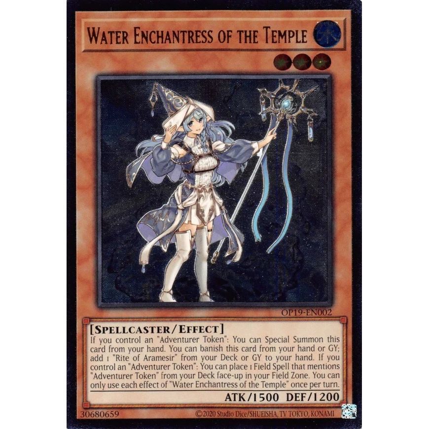 Image for Water Enchantress of the Temple (UTR) (OP19-EN002) (OP19) - YuGiOh