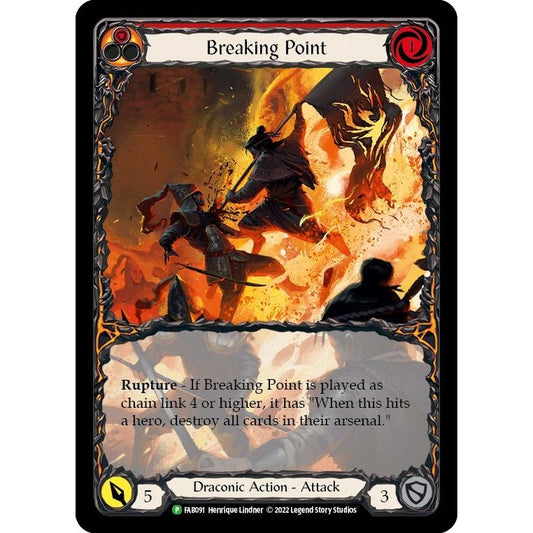 Image for Breaking Point (Extended Art) - FAB091 (FAB091) (PR) - Flesh and Blood TCG
