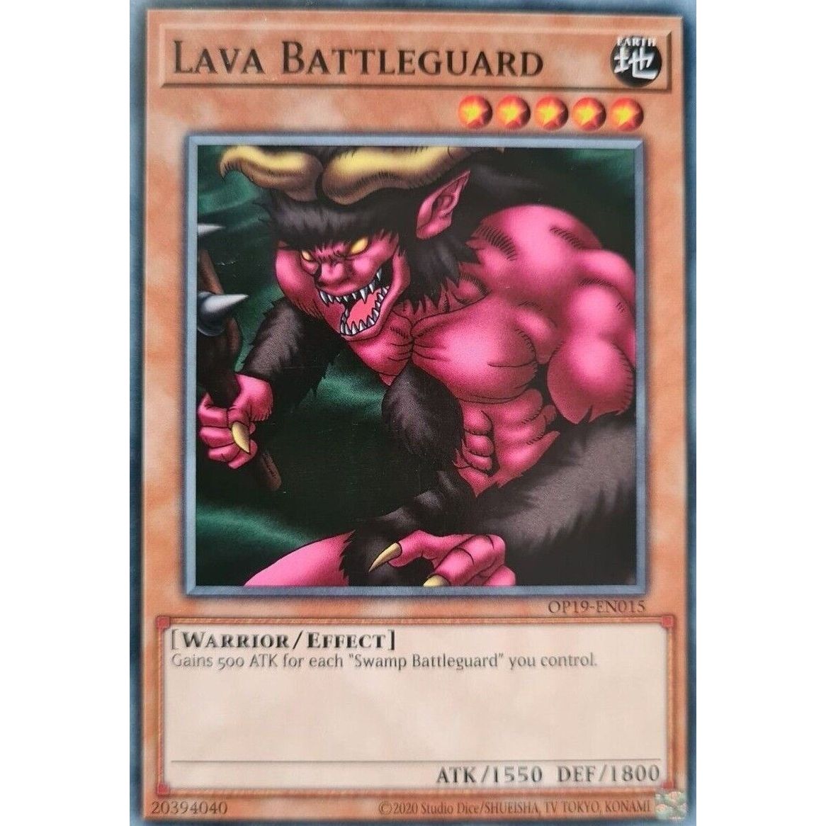 Image for Lava Battleguard (OP19-EN015) (OP19) - YuGiOh