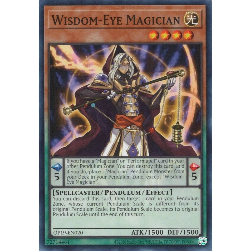 Image for Wisdom-Eye Magician (OP19-EN020) (OP19) - YuGiOh