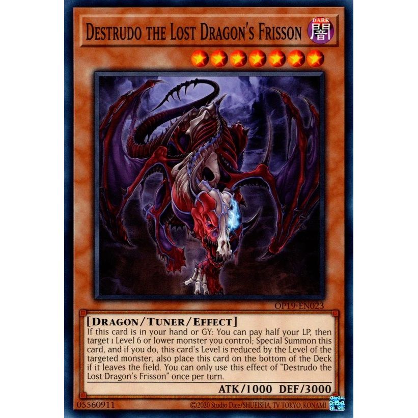 Image for Destrudo the Lost Dragon's Frisson (OP19-EN023) (OP19) - YuGiOh