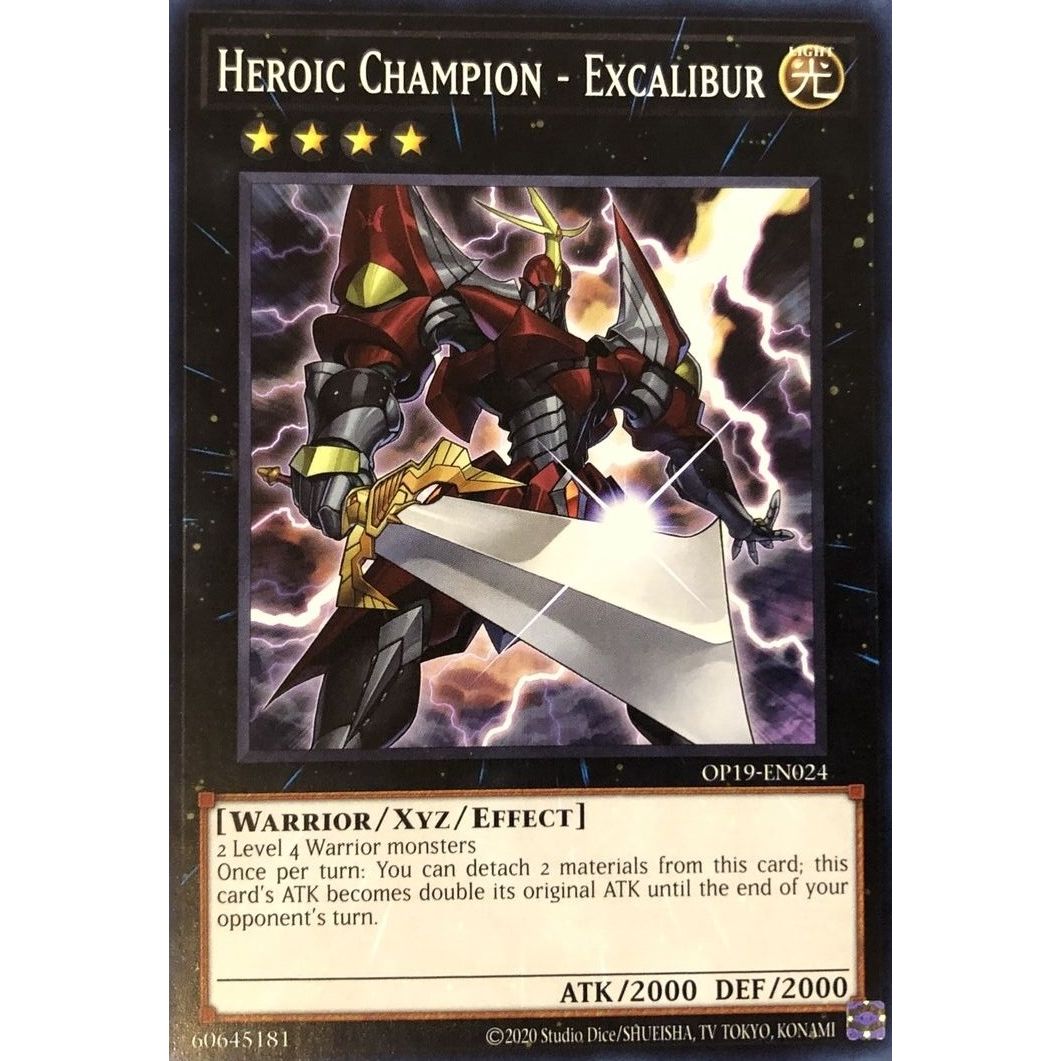 Image for Heroic Champion - Excalibur (OP19-EN024) (OP19) - YuGiOh
