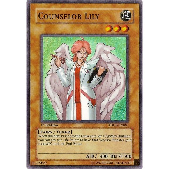 Image for Counselor Lily (TDGS-EN081) (TDGS) - YuGiOh