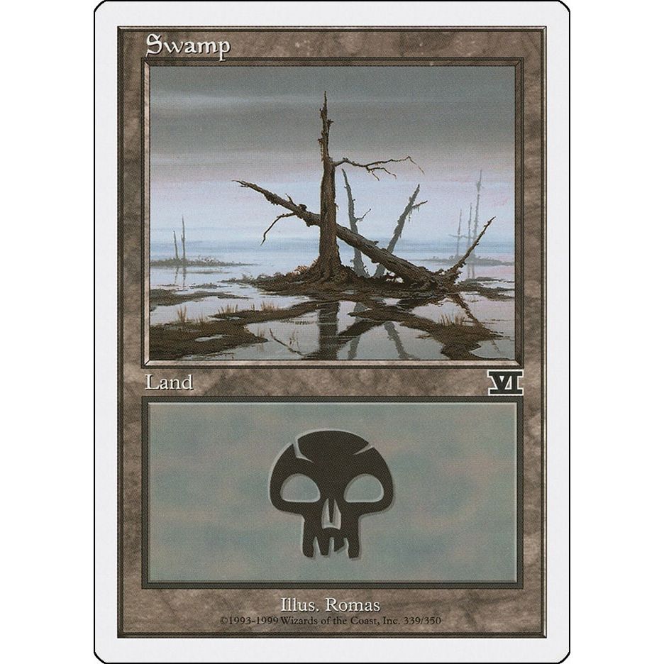 Image for Swamp (339) (339) (6ED) - Magic: The Gathering