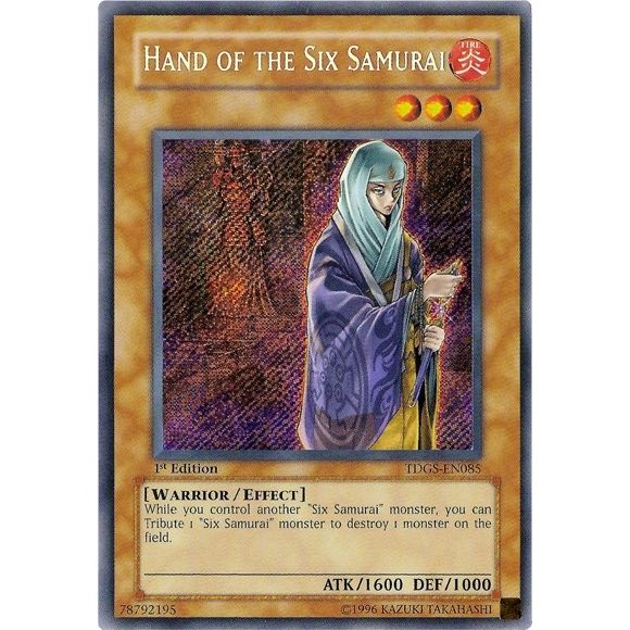 Image for Hand of the Six Samurai (TDGS-EN085) (TDGS) - YuGiOh