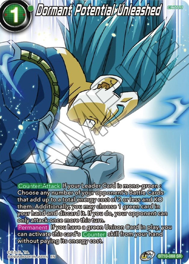 Image for Dormant Potential Unleashed (BT10-088) (TS02) - Dragon Ball Super: Masters