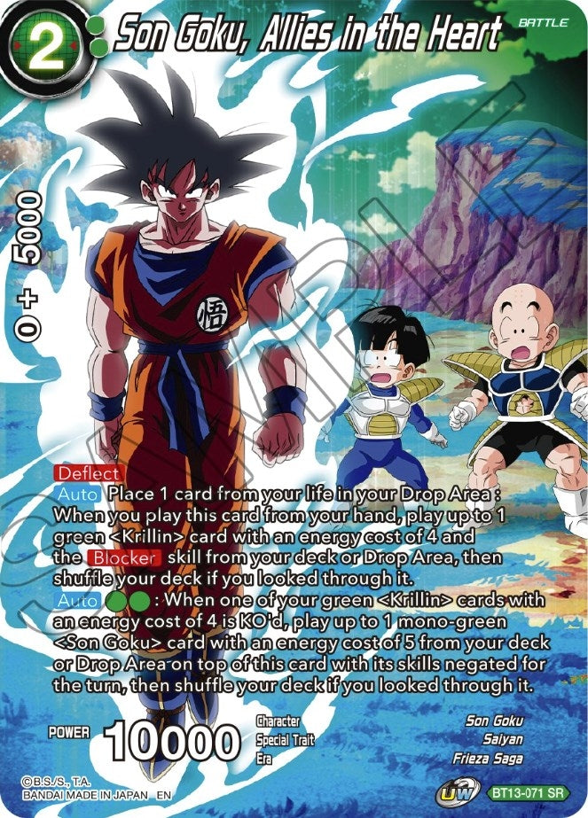 Image for Son Goku, Allies in the Heart (BT13-071) (TS01) - Dragon Ball Super: Masters