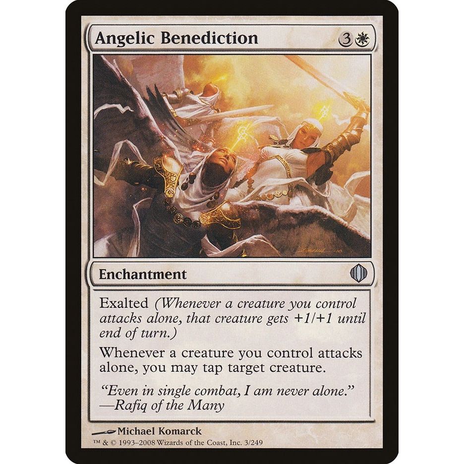 Image for Angelic Benediction (3) (ALA) - Magic: The Gathering