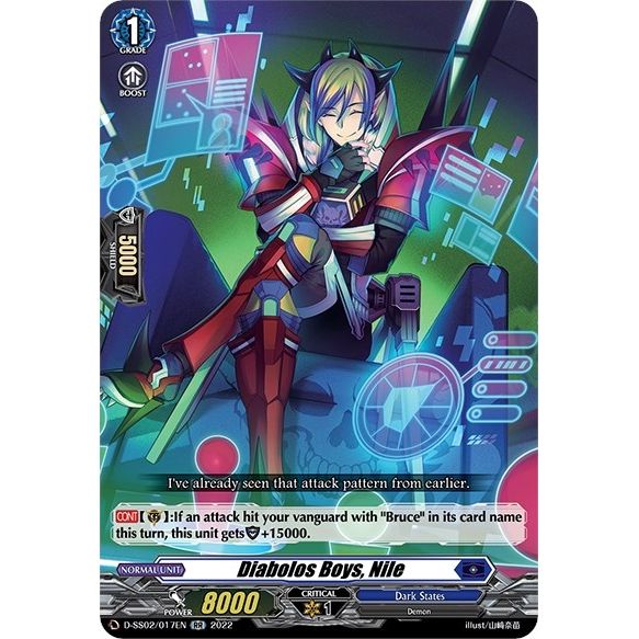 Image for Diabolos Boys, Nile (D-SS02/017EN) (D-SS02) - Cardfight Vanguard