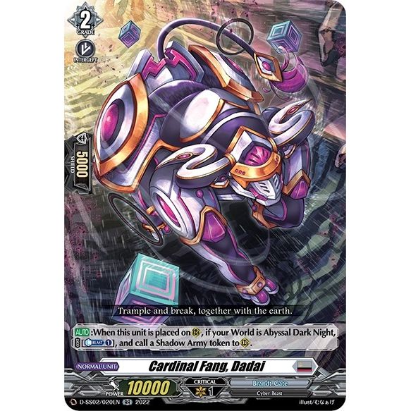 Image for Cardinal Fang, Dadai (D-SS02/020EN) (D-SS02) - Cardfight Vanguard