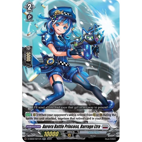 Image for Aurora Battle Princess, Barrage Ltra (D-SS02/021EN) (D-SS02) - Cardfight Vanguard