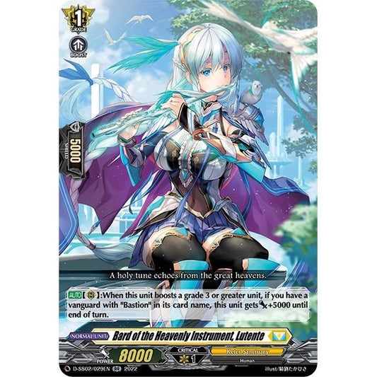 Image for Bard of the Heavenly Instrument, Lutente (D-SS02/029EN) (D-SS02) - Cardfight Vanguard