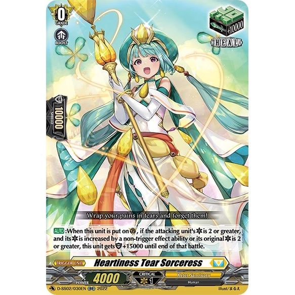 Image for Heartiness Tear Sorceress (D-SS02/030EN) (D-SS02) - Cardfight Vanguard
