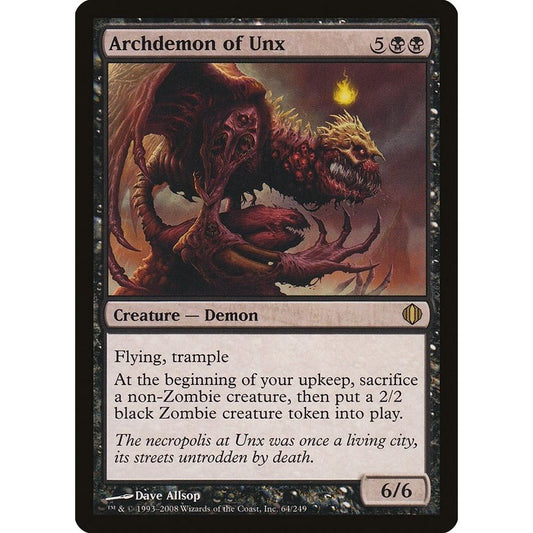Image for Archdemon of Unx (64) (ALA) - Magic: The Gathering