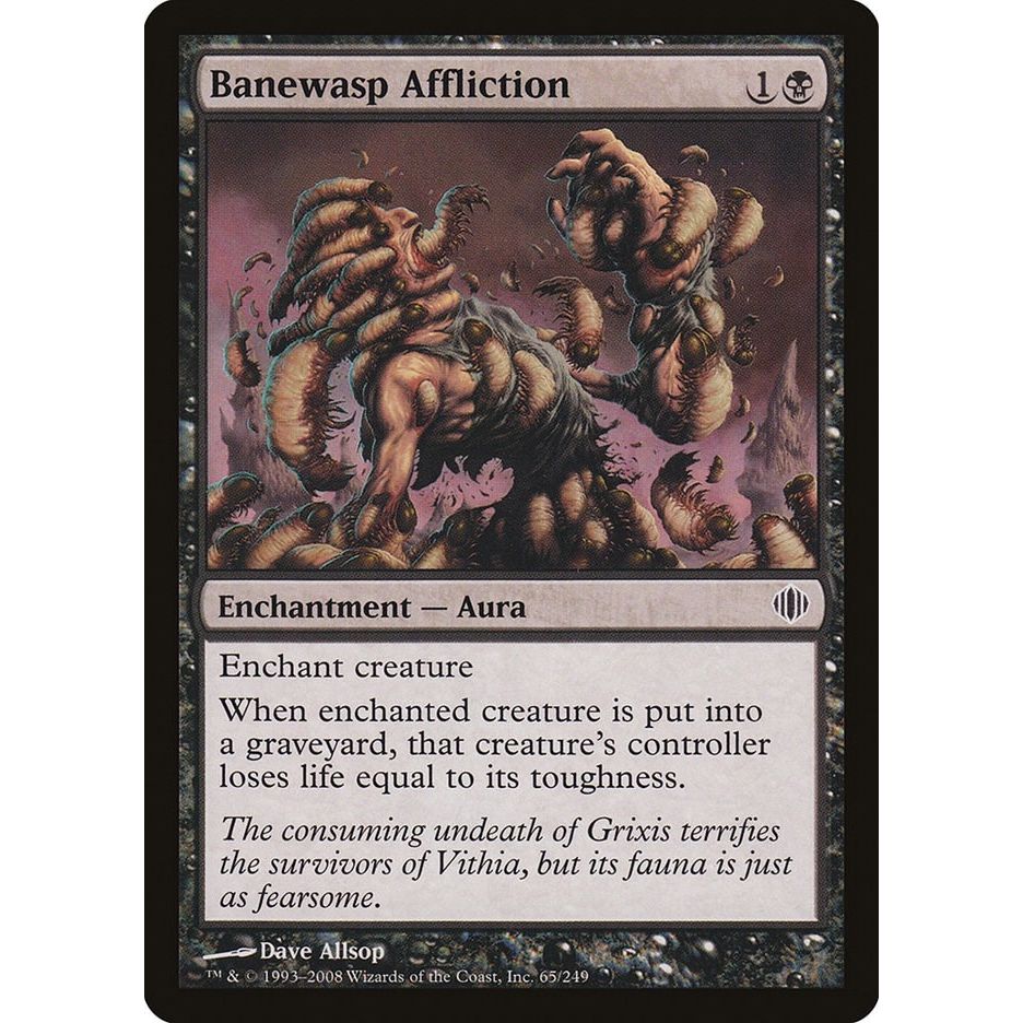 Image for Banewasp Affliction (65) (ALA) - Magic: The Gathering