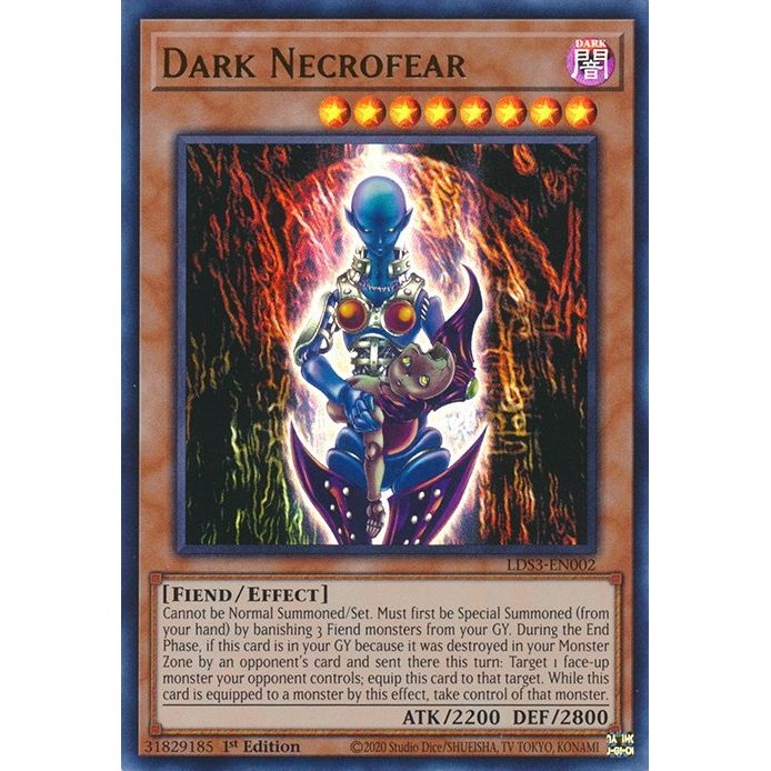 Image for Dark Necrofear (LDS3-EN002) (LDS3) - YuGiOh