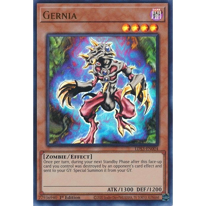 Image for Gernia (LDS3-EN004) (LDS3) - YuGiOh