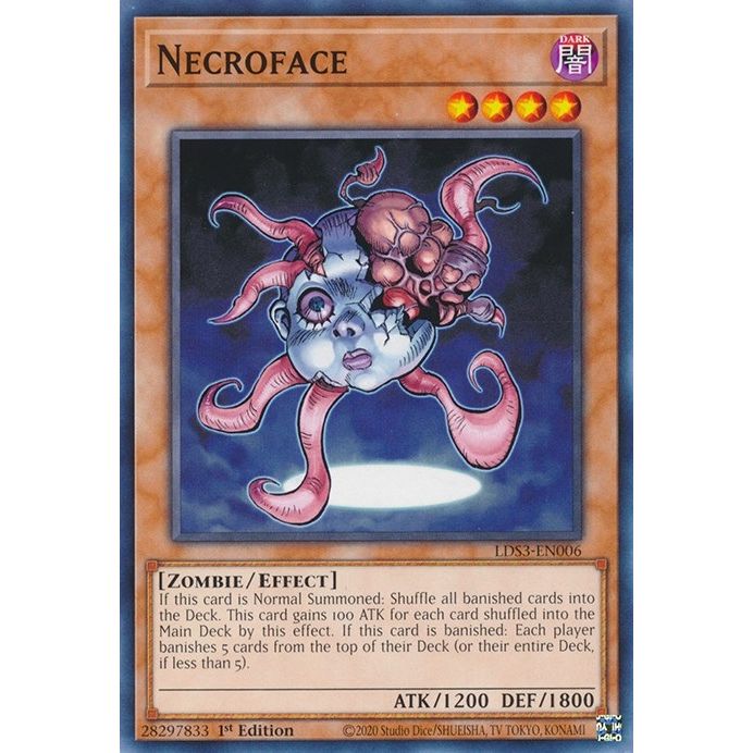 Image for Necroface (LDS3-EN006) (LDS3) - YuGiOh