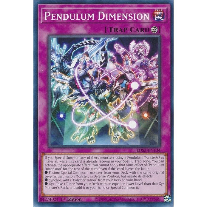 Image for Pendulum Dimension (LDS3-EN134) (LDS3) - YuGiOh