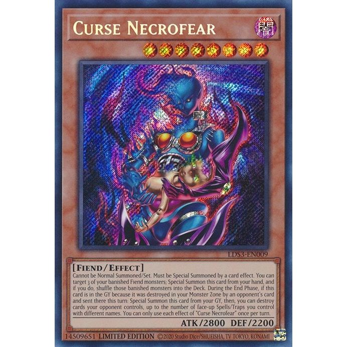 Image for Curse Necrofear (LDS3-EN009) (LDS3) - YuGiOh