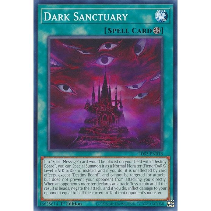 Image for Dark Sanctuary (LDS3-EN016) (LDS3) - YuGiOh